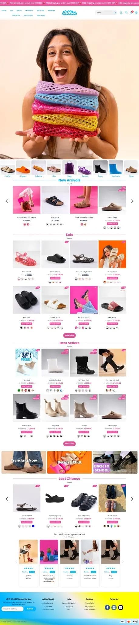 Jellies desktop storefront screenshot